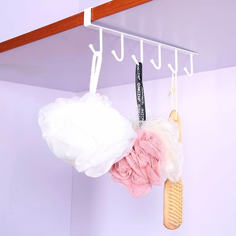 Multifunctional Kitchen Hook Under Cabinet Hanging Rack Storage Hook