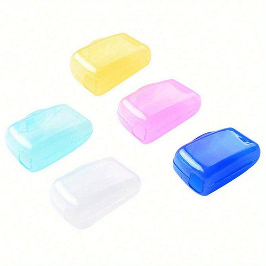 5 Pcs Mini Toothbrush Covers Travel Case Dustproof Accessories Random