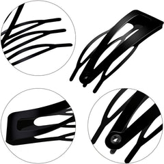 Metal Snap Clip Nonslip Hair Clip Style Hair Clip