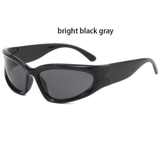 Hip Hop Street Shooting Sunglasses Mirror Sport Vintage Unisex Sun Glasses