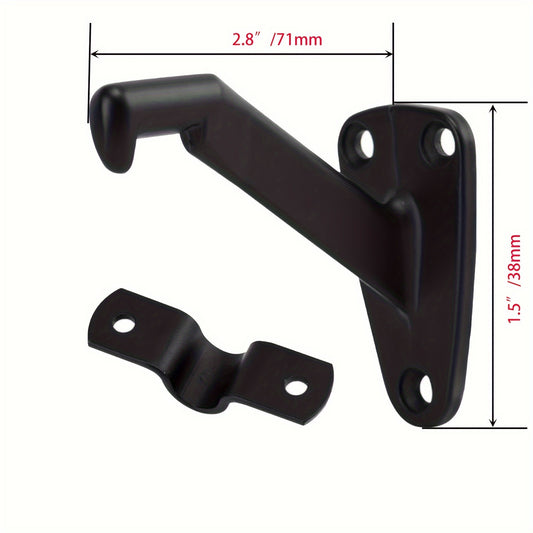 5pcs Stair Handrail Brackets with Mounting Screws