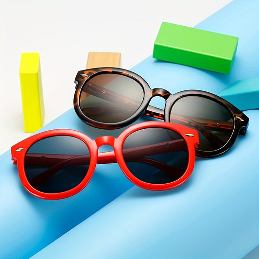 Kids Round Sunglasses UV Protection Outdoor Party Accessory