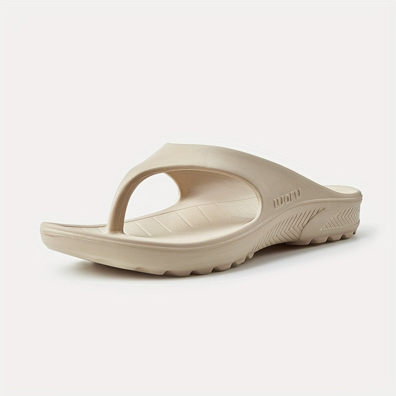 LUOFU Men's Lightweight Non Slip Flip Flops Comfy Thong Sandals
