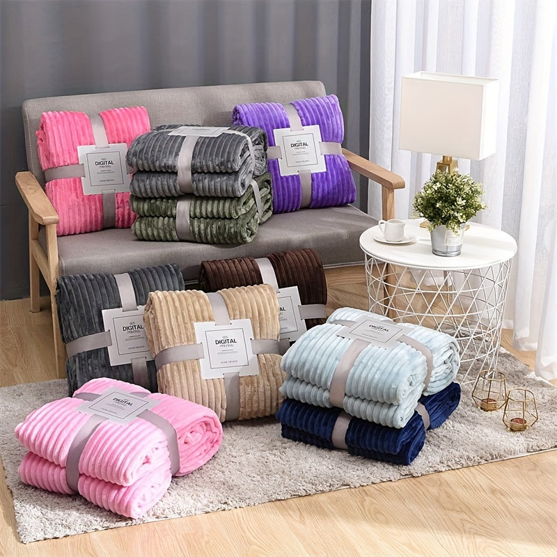 Baby Thickened Sherpa Fleece Blanket Soft Warm Receiving Blankets