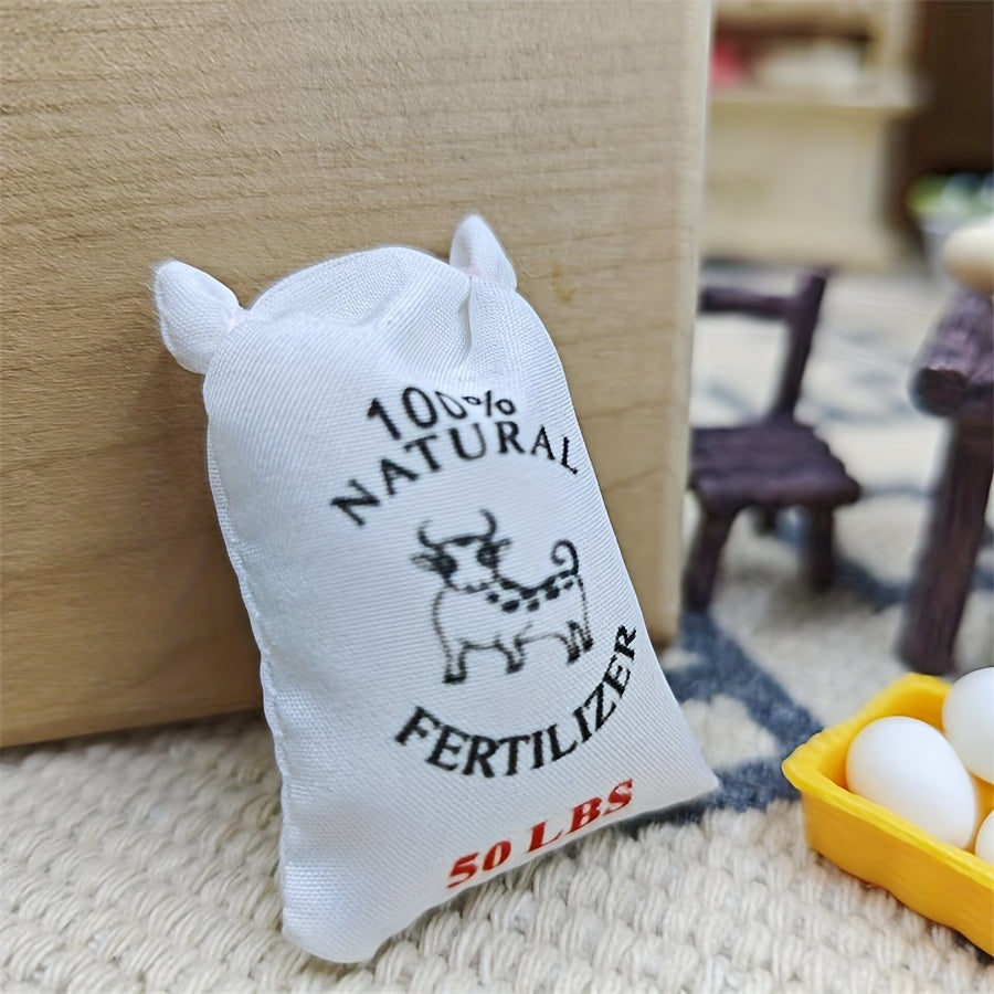 Mini Flour Bag Models for Dollhouses