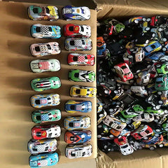 4pcs Mini Pull Back Cars Plastic Car Toy Set For Kids Birthday Party