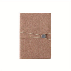 Portable PU Cover Notepad 200 Pages Multiple Colors