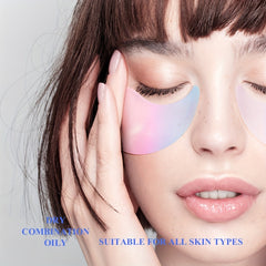 60Pcs Red Pomegranate Sakura Hyaluronic Acid Eye Gel Patch