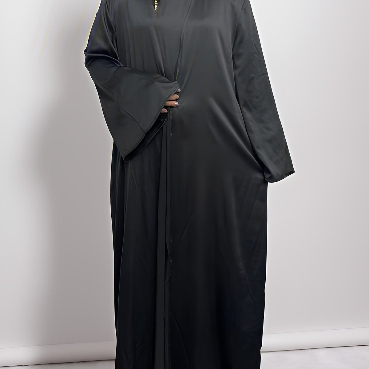  Modest Abaya Outfits Women's Maxi Dress & Cardigan Set