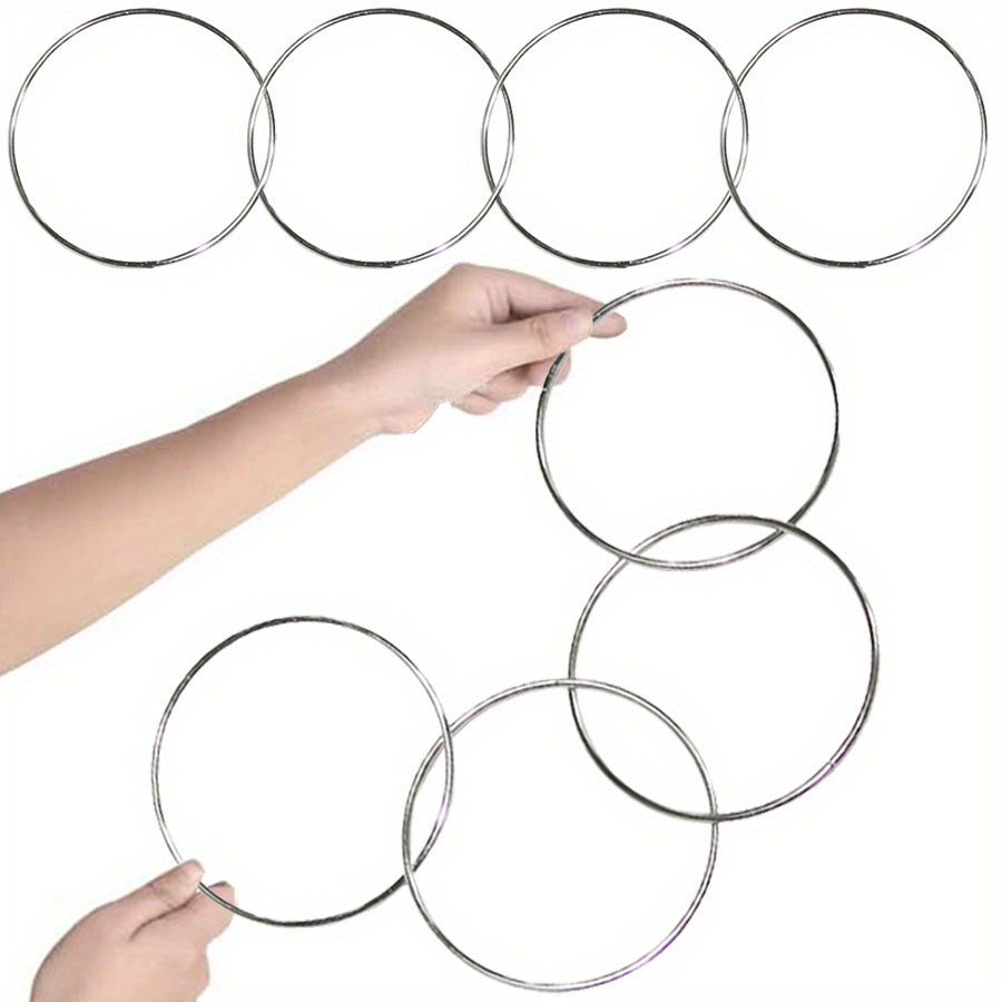 4pcs Magic Power Rings Sleight of Hand Magic Props for Stage