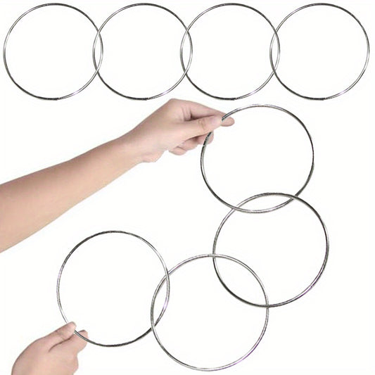 4pcs Magic Power Rings Sleight of Hand Magic Props for Stage