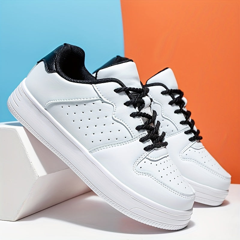 Men's Lace Up Sneakers Lightweight Breathable Shoes