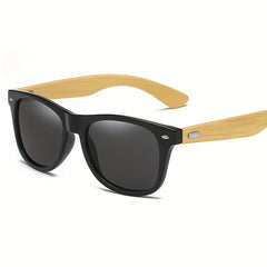 Men's Wood UV Resistant Sunglasses for Outdoor Party