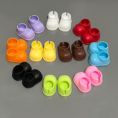 6pcs Doll Shoes Set Non Slip & Standable Mix & Match Styles