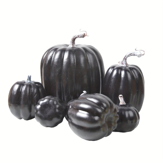 7pcs Thanksgiving Artificial Pumpkin Home Decoration Set