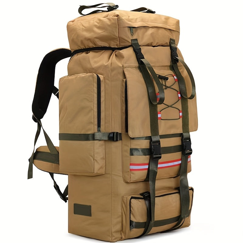 130L Waterproof Tactical Backpack for Camping, Hiking, Climbing