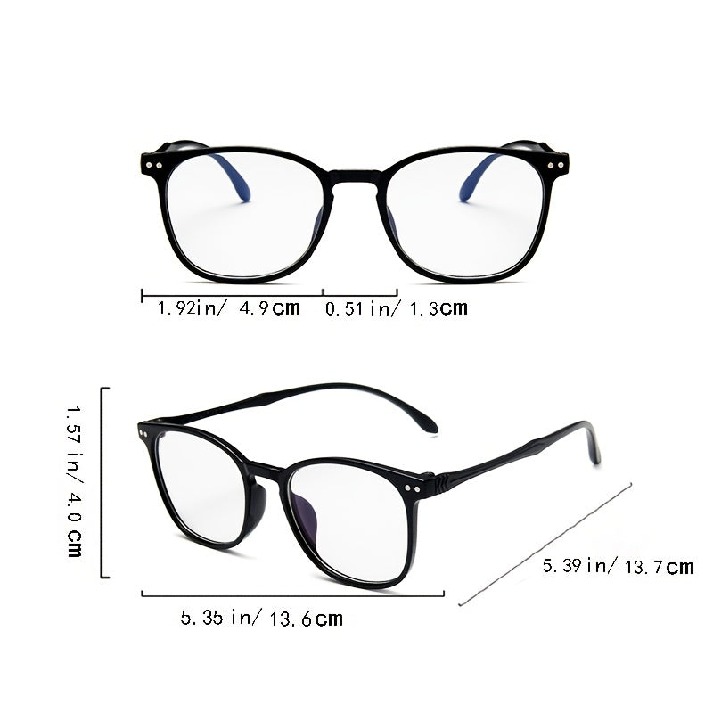 Round Frame Light Blocking Glasses for Women