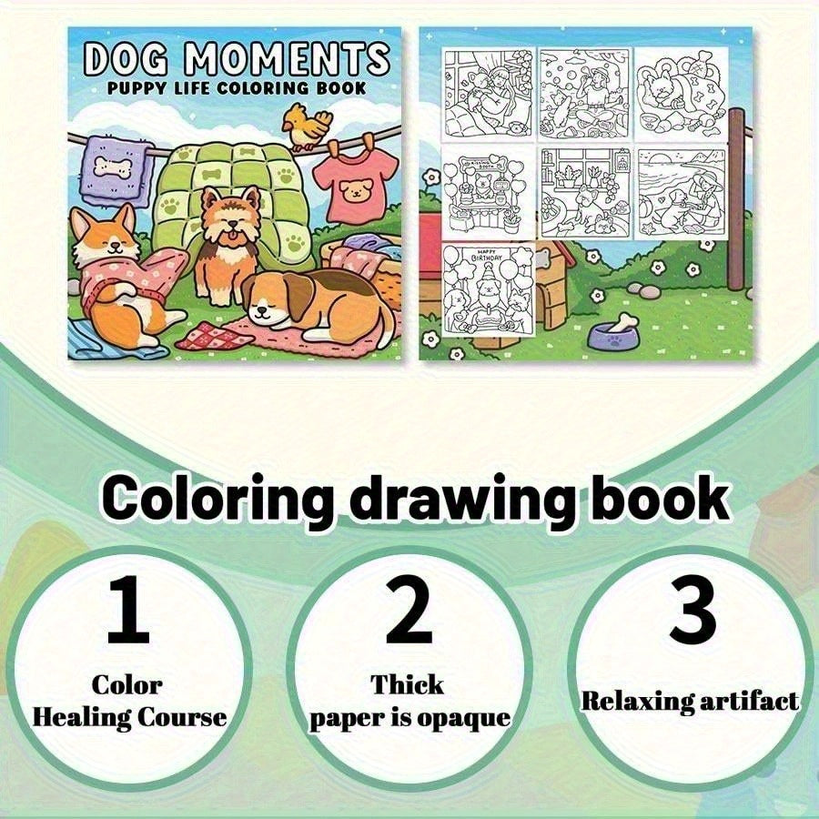 Healing Home Coloring Book for Adults - Cozy Patterns and Hand Painted Artwork