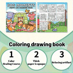 Healing Home Coloring Book for Adults - Cozy Patterns and Hand Painted Artwork