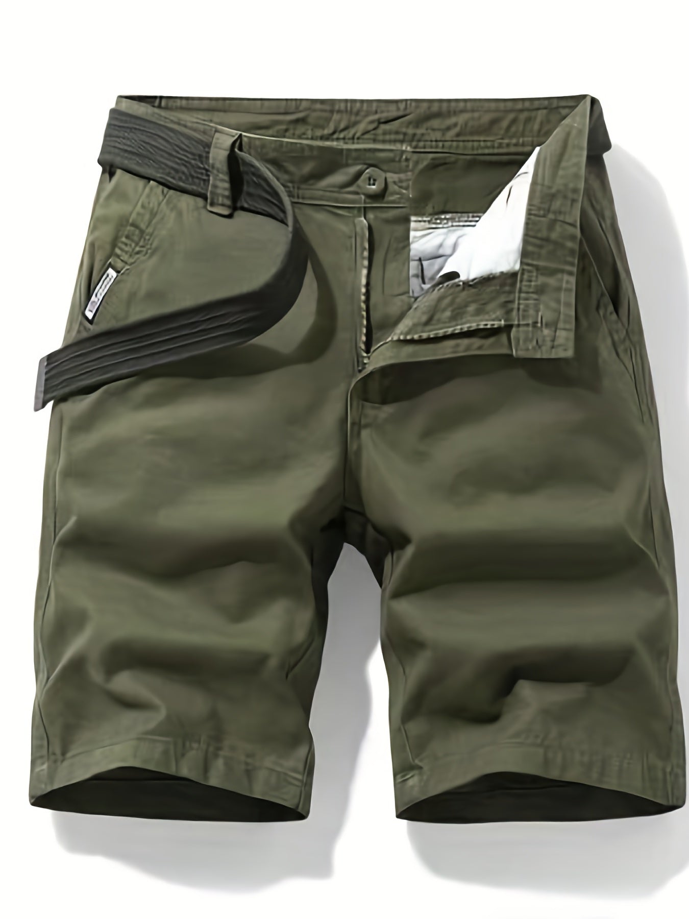 Men's Lightweight Cotton Cargo Shorts for Summer