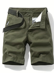 Men's Lightweight Cotton Cargo Shorts for Summer