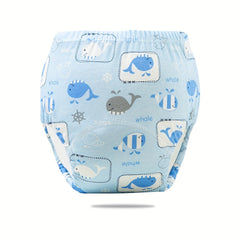 3pcs Potty Training Pants 6-Layer Cotton Gauze Baby Cloth Diapers