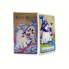 Outdoor Camping Little Ghost Tarot Card Game 1pc