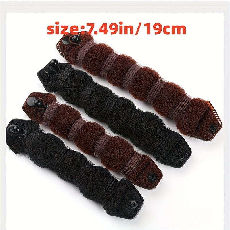 Invisible Bun Maker Sponge Fluffy Bun Maker For Women Girls Hair