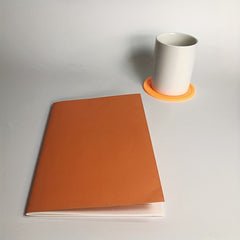 Set of 3 Portable Notebooks - Solid Cover - Wire Bound - Easy to Write