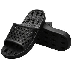 Men's Lightweight Non Slip Slides for Indoor Outdoor Beach Shower