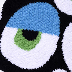 Eye Jacquard Men's Knitted Hat