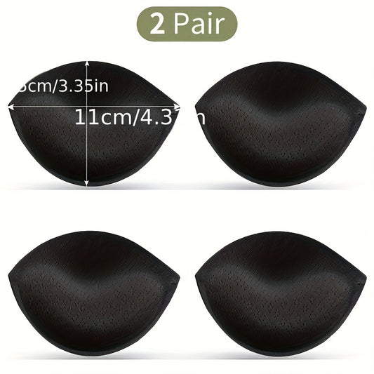 2 Pairs Bra Insert Pads Anti-convex Chest Enhancer Women's Lingerie