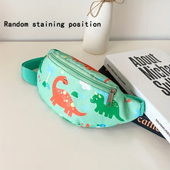 Dinosaur Print Waist Pack Shoulder Bag for Kids