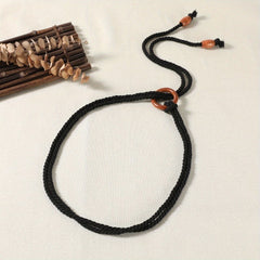 Braided Rope Belt with Tassel Sash - Vintage Style Waistband