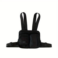Men's Outdoor Waistcoat Chest Bag Sports Fitness Mobile Phone Bag