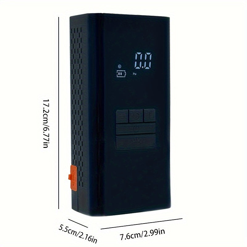 Portable 4-in-1 Air Compressor Pump 150PSI with Digital Screen