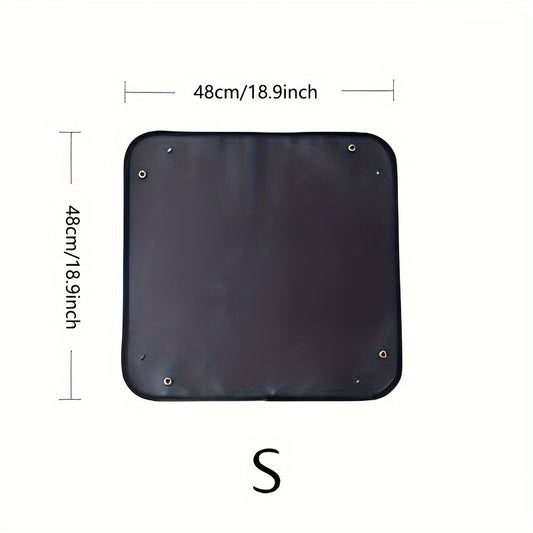 1pc Key Storage Tray PVC Foldable Storage Tray Debris Storage Box