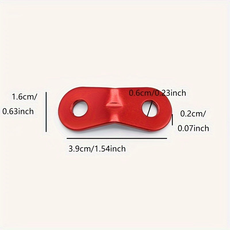 5pcs Aluminum Guyline Rope Tensioner for Camping