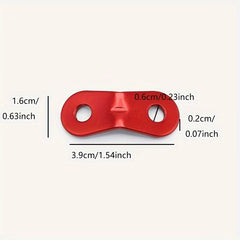 5pcs Aluminum Guyline Rope Tensioner for Camping