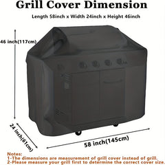 Waterproof BBQ Cover - Outdoor Patio Furniture Cover