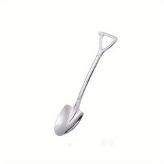 4pcs Stainless Steel Spoon and Shovel Set for Desserts Coffee Fruit Ice Cream