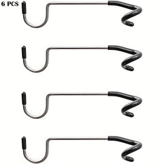 6pcs Outdoor Lamp Hook Pole Mount Hooks | Camping Light Hook