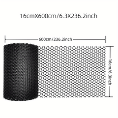 Gutter Guard Mesh Leaf Blocking Net Sewer Clogs