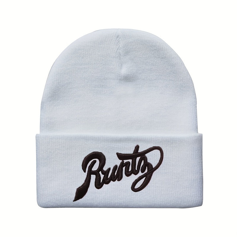 Embroidered Cold Hip Hop Knitted Hat