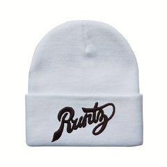 Embroidered Cold Hip Hop Knitted Hat