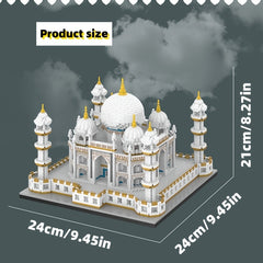 Taj Mahal Castle Building Model 4036pcs Micro Drilling Particle Building Blocks