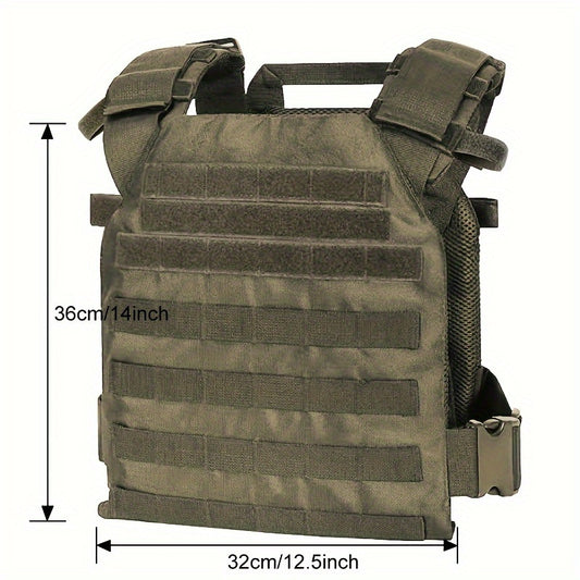 Adjustable Airsoft Vest Lightweight Molle Training Vest