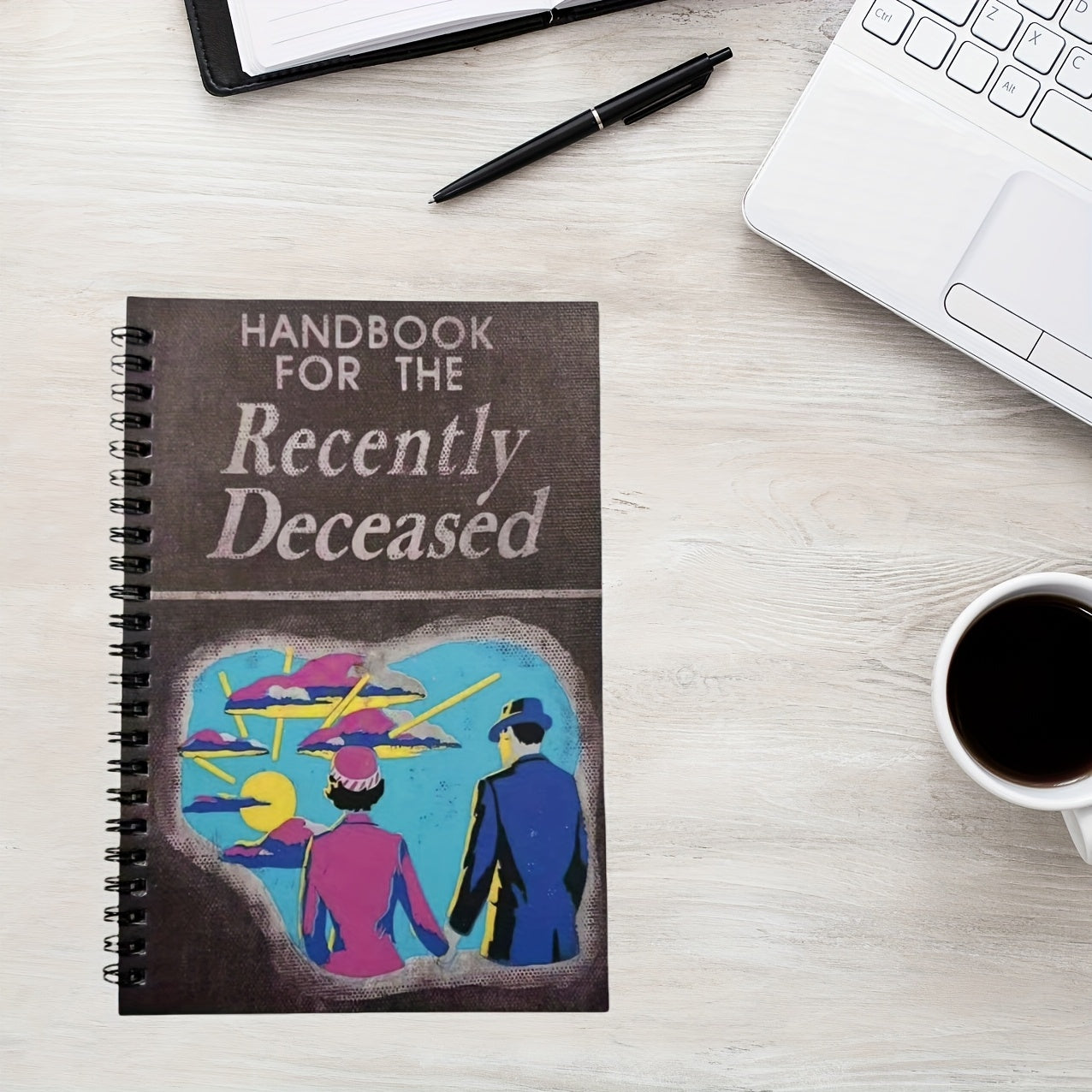 Humorous Record Book of Recently Deceased Individuals Spiral Notebook