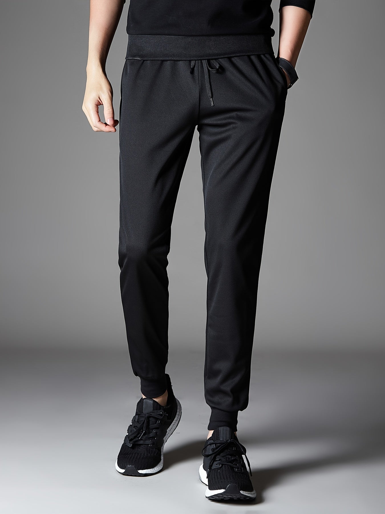 Men's Mesh Jogging Pants for Running & Gym Workouts