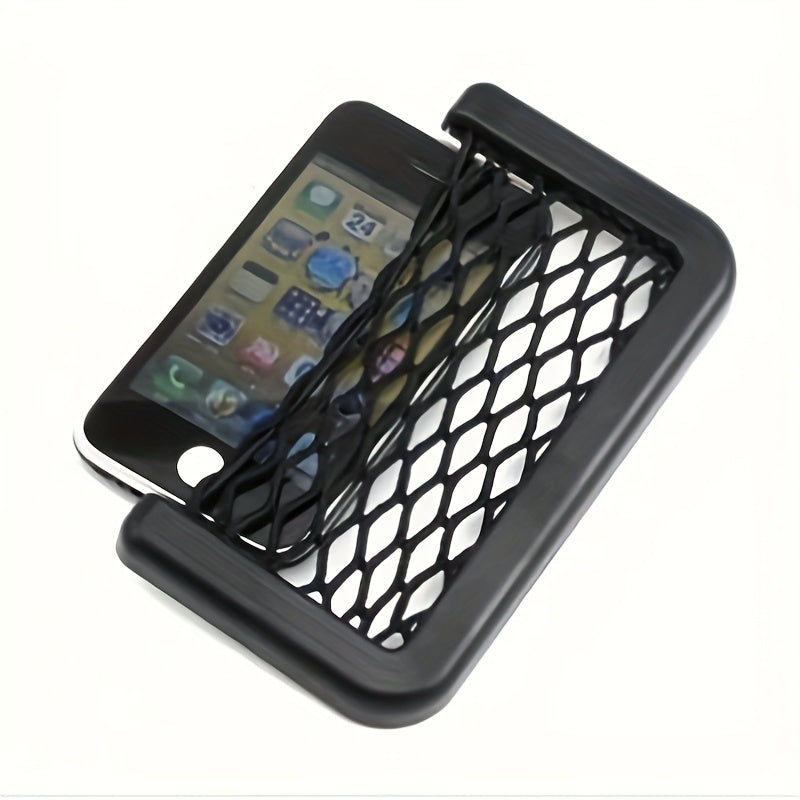 Car Mobile Phone Bag Storage Mesh Rack Car Debris Storage
